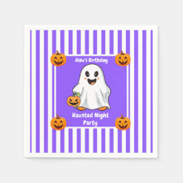 Servilleta De Papel Amarrado Fiesta nocturno cumpleaños - noche de Hal