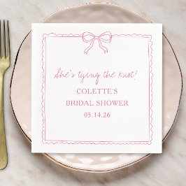 Servilleta De Papel Amarrando la mano de la mano de la mano de la Moda