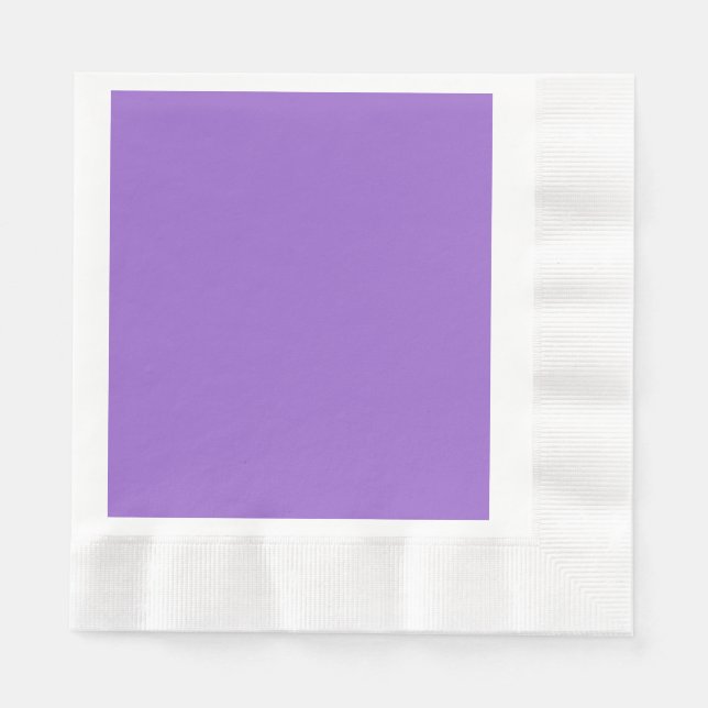 Servilleta De Papel Amatista (color sólido)  (Anverso)