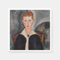 Amedeo Modigliani - Chico en traje de marinero