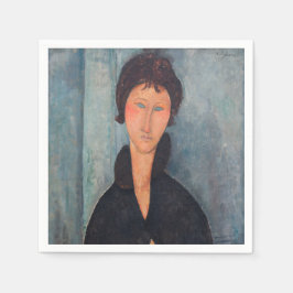 Servilleta De Papel Amedeo Modigliani - Mujer con ojos azules
