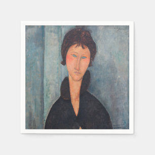 Servilleta De Papel Amedeo Modigliani - Mujer con ojos azules