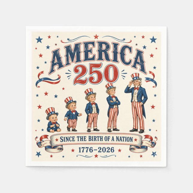 Servilleta De Papel América 250 (Anverso)