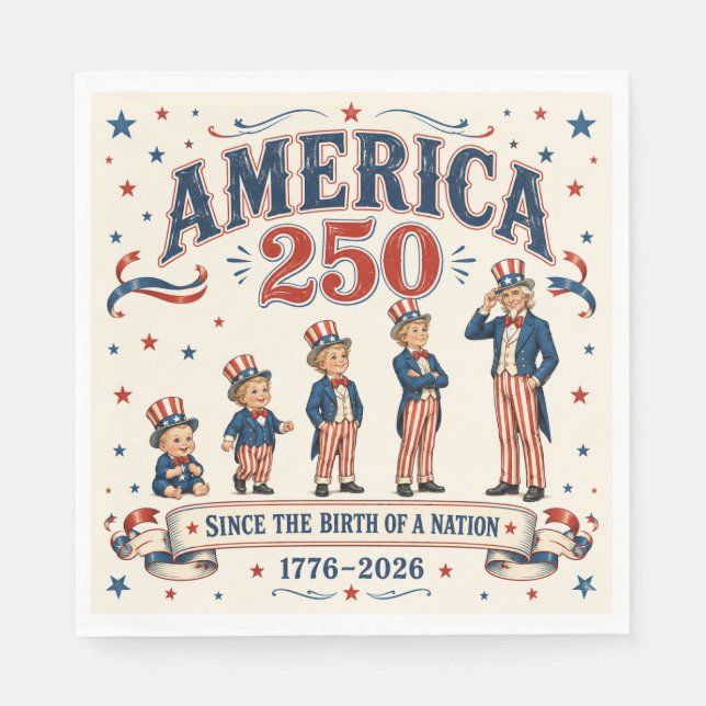 Servilleta De Papel América 250 (Anverso)