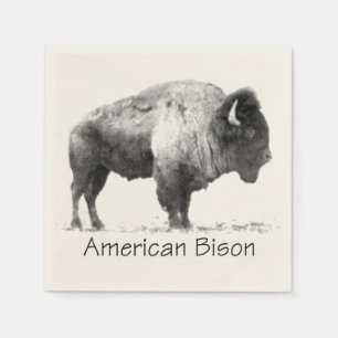 Servilleta De Papel American Bison