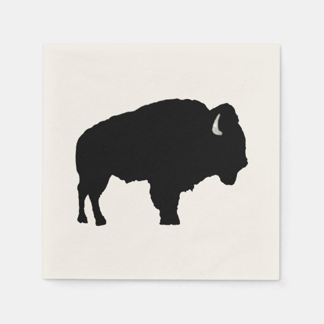 Servilleta De Papel American Bison (Anverso)