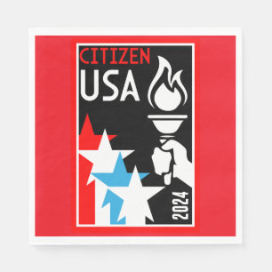 Servilleta De Papel American Citizenship Gifts
