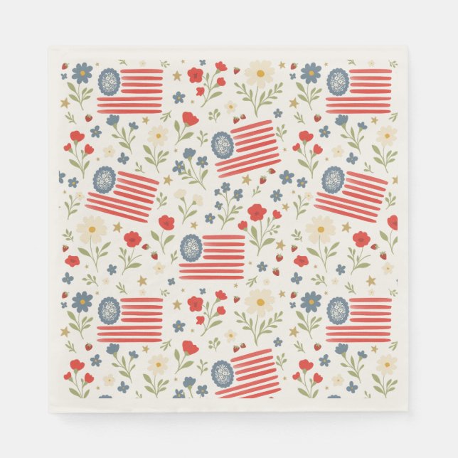 Servilleta De Papel American Paper Napkin (Anverso)