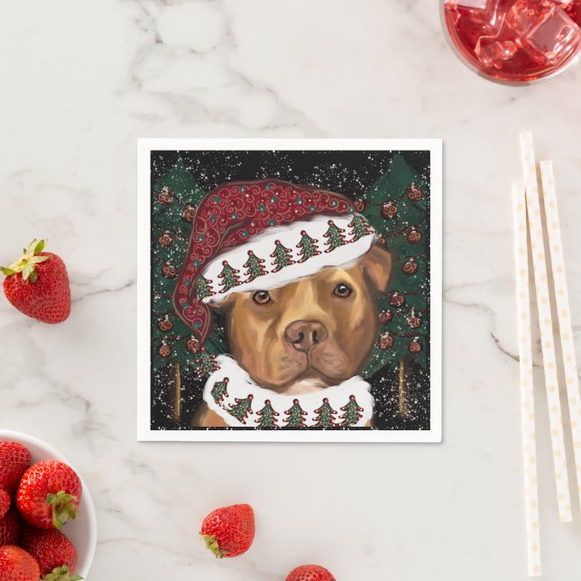 Servilleta De Papel American Staffordshire Terrier (In situ)