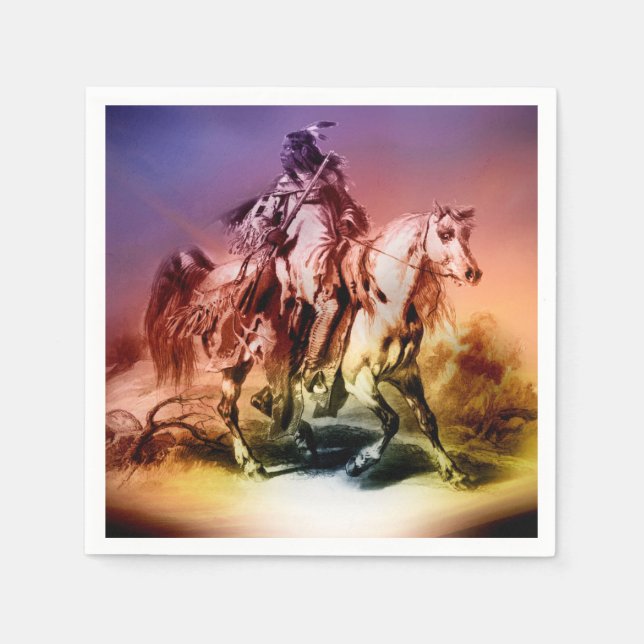 Servilleta De Papel Americano nativo (Anverso)