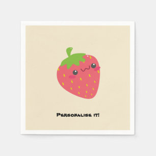 Servilleta De Papel Amigo de fresas