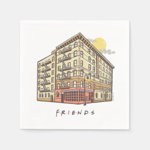 Servilleta De Papel AMIGOS™   Edificio de apartamentos de Mónica