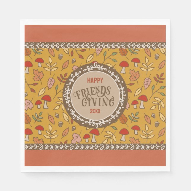 Servilleta De Papel Amistad (Anverso)
