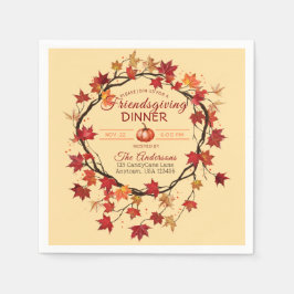 Servilleta De Papel Amistad