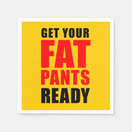 Servilleta De Papel Amistoso Trae Tus Pantalones De Grasas Preparadas