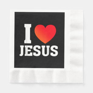 Servilleta De Papel Amo a Jesús