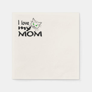 Servilleta De Papel Amo a mi mamá