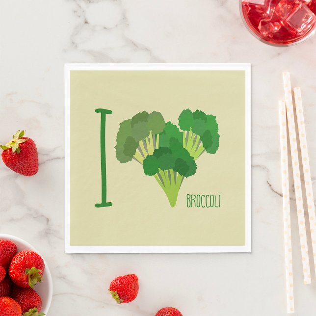 Servilleta De Papel Amo Broccoli (Subido por el creador)