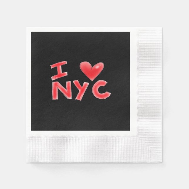 Servilleta De Papel Amo clásica NYC (Anverso)