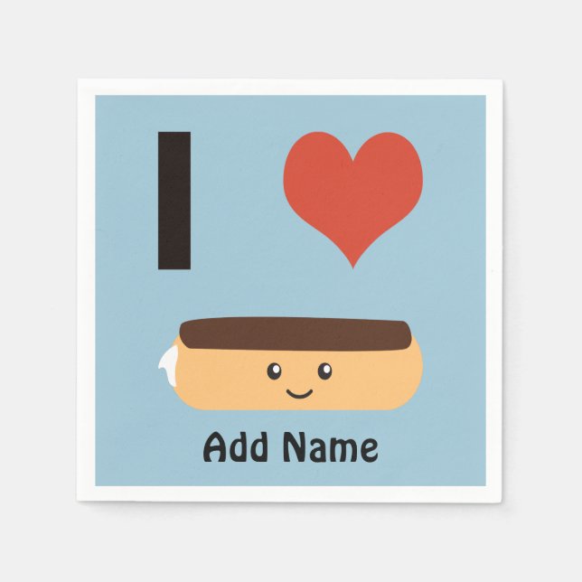 Servilleta De Papel Amo Eclaires (Anverso)