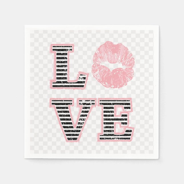 Servilleta De Papel Amo Lips (Anverso)