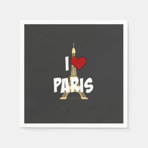 Servilleta De Papel Amo París