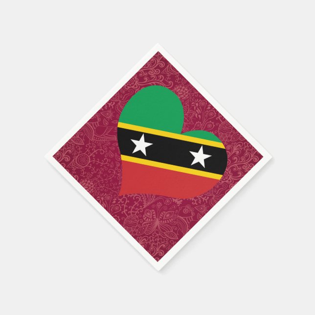 Servilleta De Papel Amo San Cristóbal y Nieves (Borde)