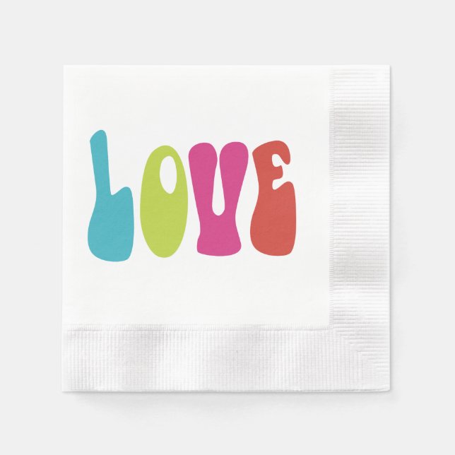 Servilleta De Papel Amor (Anverso)