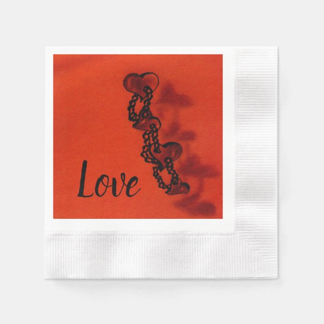 Servilleta De Papel Amor (Anverso)