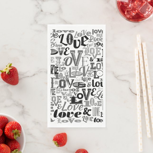 Servilleta De Papel Amor 3 (In situ)