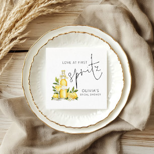 Servilleta De Papel Amor a Primera Copa Bridal Shower