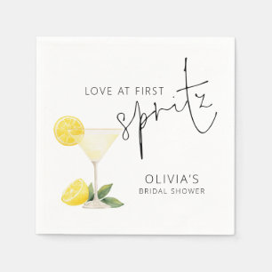 Servilleta De Papel Amor a Primera Copa Bridal Shower