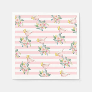 Servilleta De Papel Amor a Primera Copa Brillo Cocktail Despedida de S