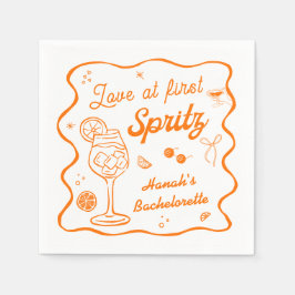 Servilleta De Papel Amor a Primera Copita Soltera