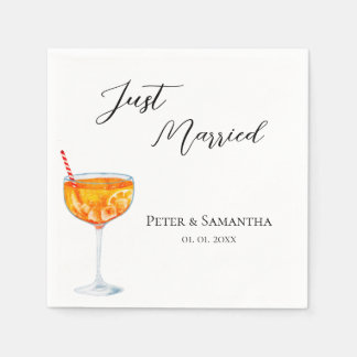 Servilleta De Papel Amor a primera Spritz de Boda 