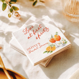 Servilleta De Papel Amor a Primera Spritz Despedida de Soltera
