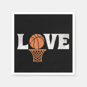 Servilleta De Papel Amor al básquetbol