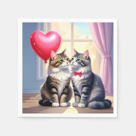 Servilleta De Papel Amor al gato