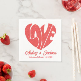 Servilleta De Papel Amor Boda