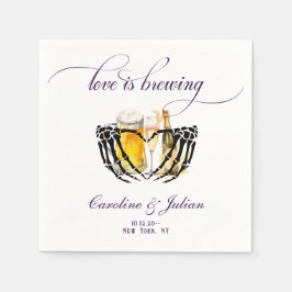 Servilleta De Papel Amor Creando Burbujas Góticas y Fabrica Ducha Pare