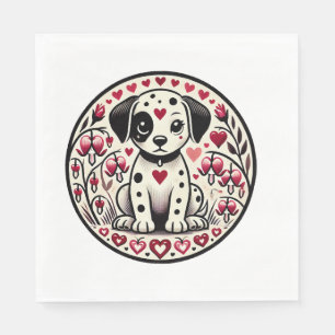Servilleta De Papel Amor dálmata