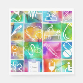 Servilleta De Papel Amor de enfermera