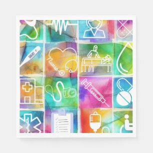 Servilleta De Papel Amor de enfermera