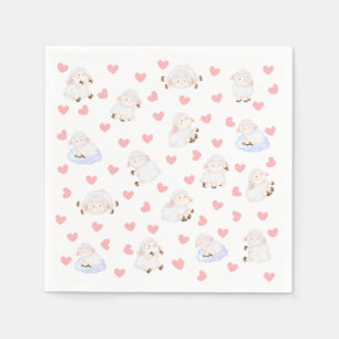 Servilleta De Papel Amor de las ovejas
