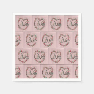 Servilleta De Papel Amor de Rosebud