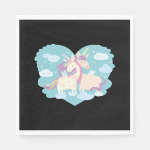 Servilleta De Papel Amor de Unicornio