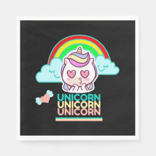 Servilleta De Papel Amor de Unicornio         