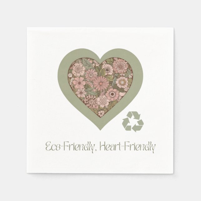 Servilleta De Papel Amor eco y afectivo (Anverso)