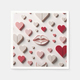 Servilleta De Papel Amor en cada mordedura
