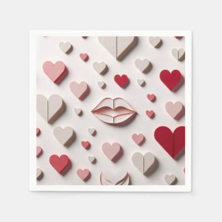 Servilleta De Papel Amor en cada mordedura